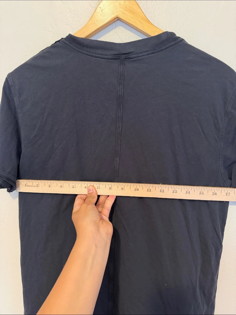 lululemon athletica Black Short Sleeve Crew Tee